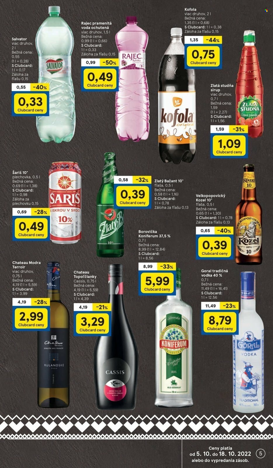 Leták TESCO - 5.10.2022 - 11.10.2022. Strana 5