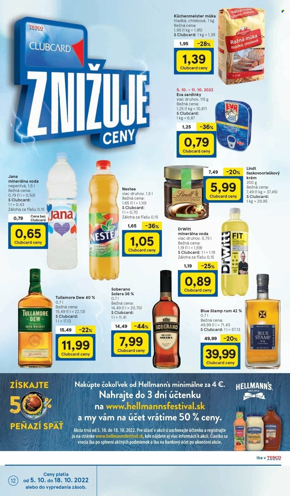 Leták TESCO - 5.10.2022 - 11.10.2022. Strana 12