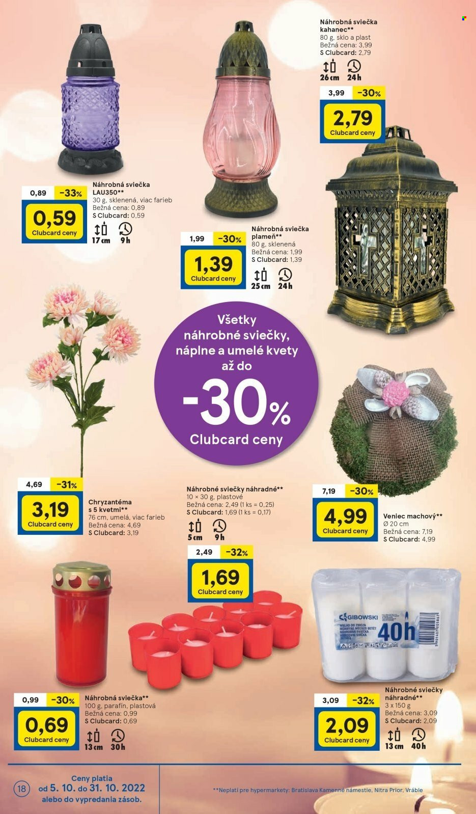 Leták TESCO - 5.10.2022 - 11.10.2022. Strana 18