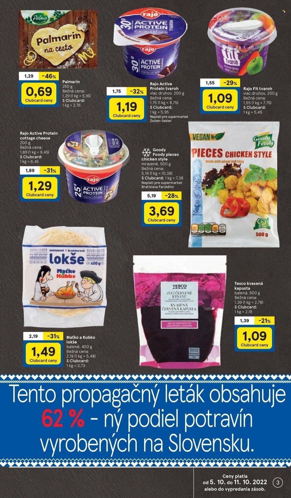 Leták TESCO supermarket - 5.10.2022 - 11.10.2022. Strana 3