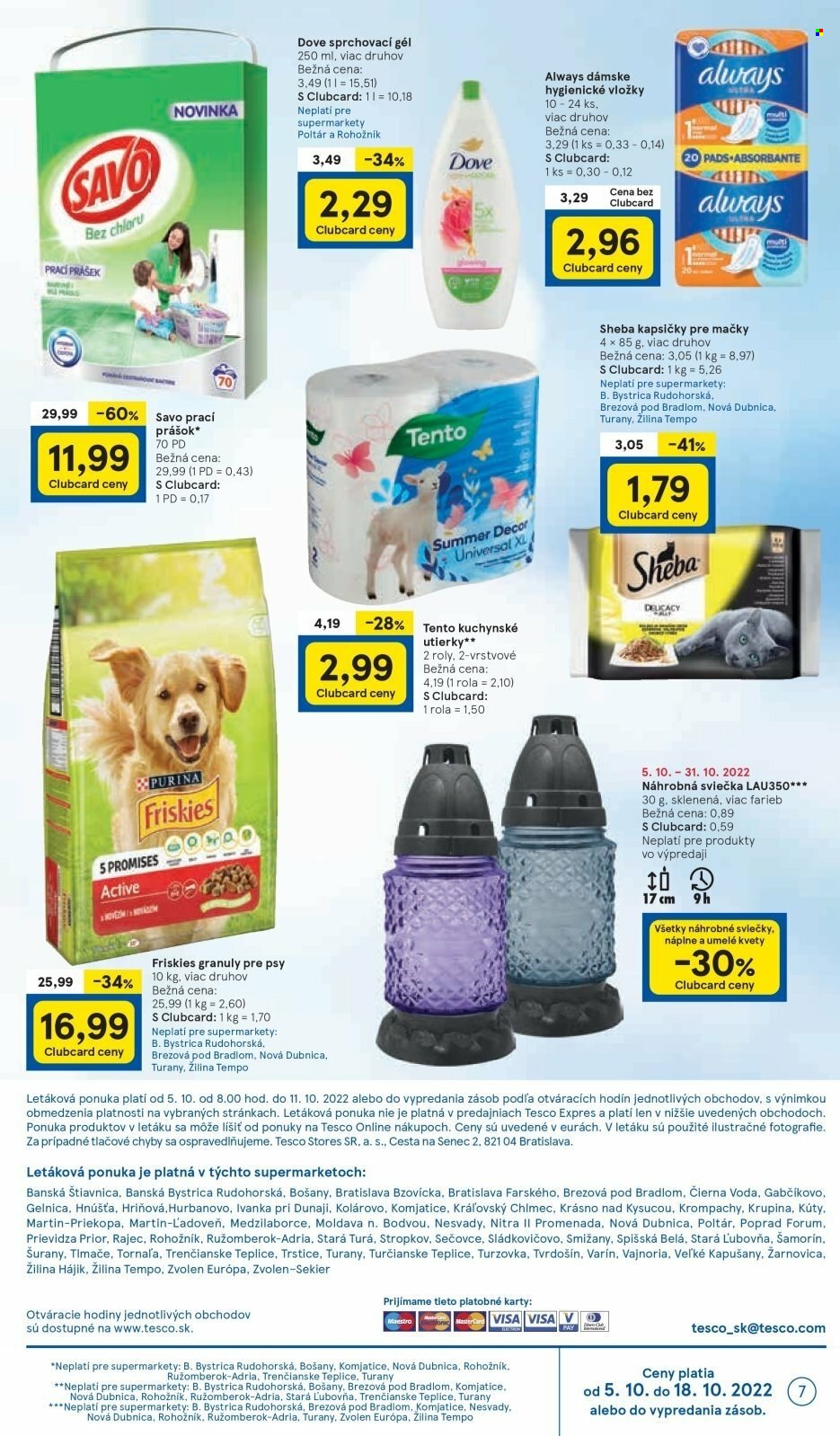 Leták TESCO supermarket - 5.10.2022 - 11.10.2022. Strana 7