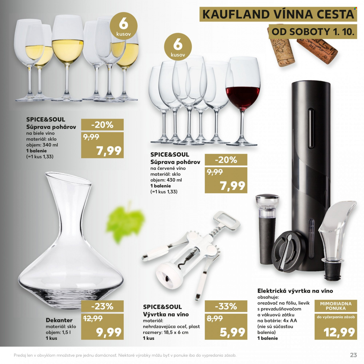 Leták Kaufland - 1.10.2022 - 31.10.2022. Strana 23