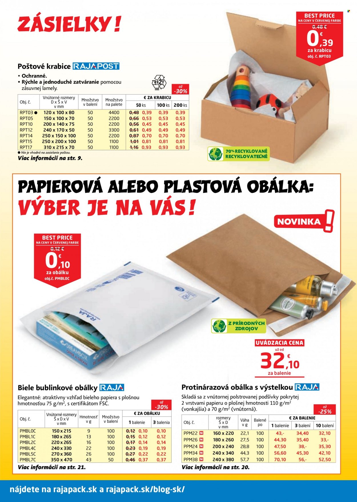 Leták RAJA - 1.10.2022 - 31.10.2022. Strana 3