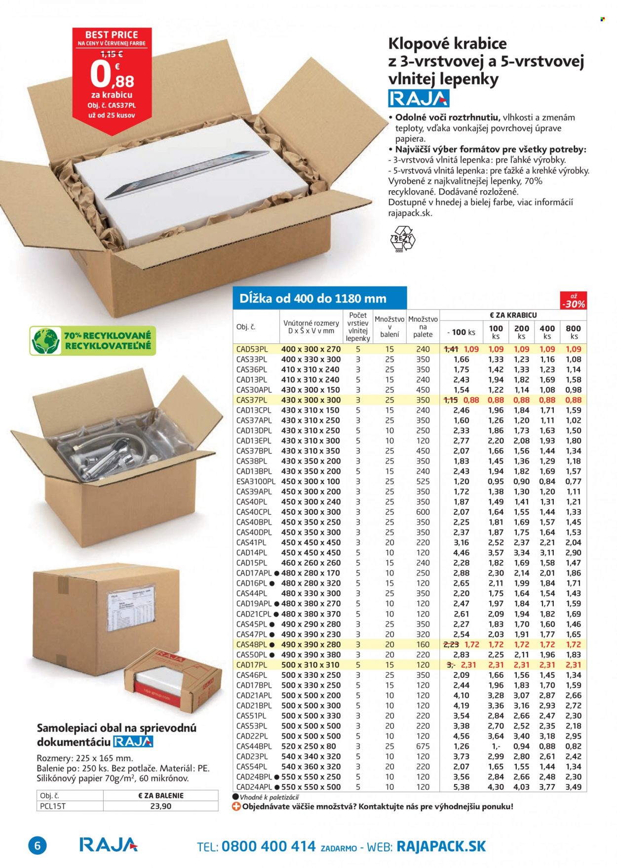 Leták RAJA - 1.10.2022 - 31.10.2022. Strana 8