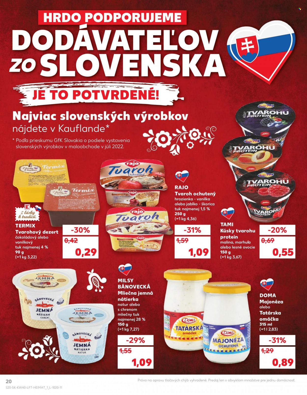 Leták Kaufland - 6.10.2022 - 12.10.2022. Strana 20