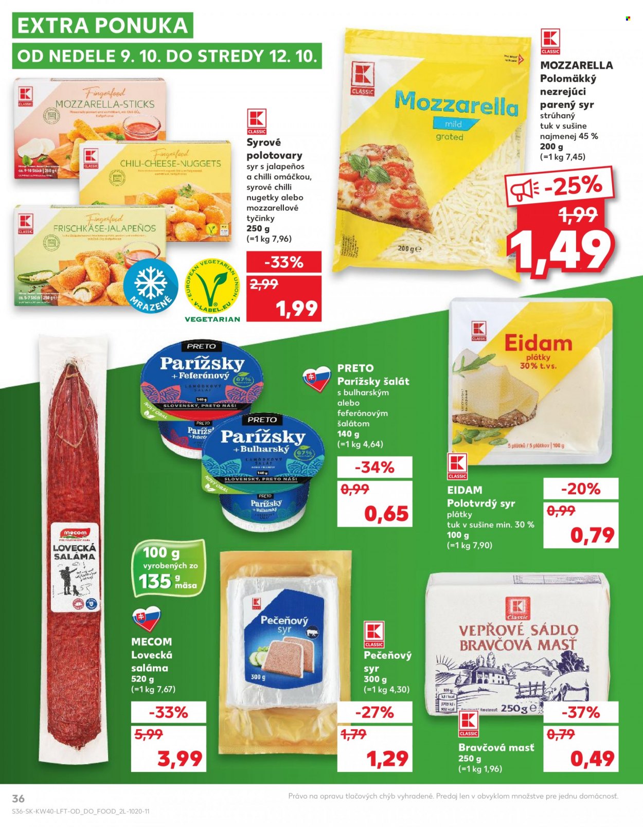 Leták Kaufland - 6.10.2022 - 12.10.2022. Strana 36