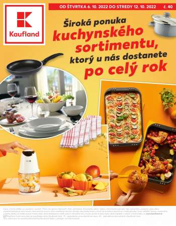 Leták Kaufland - 6.10.2022 - 12.10.2022.