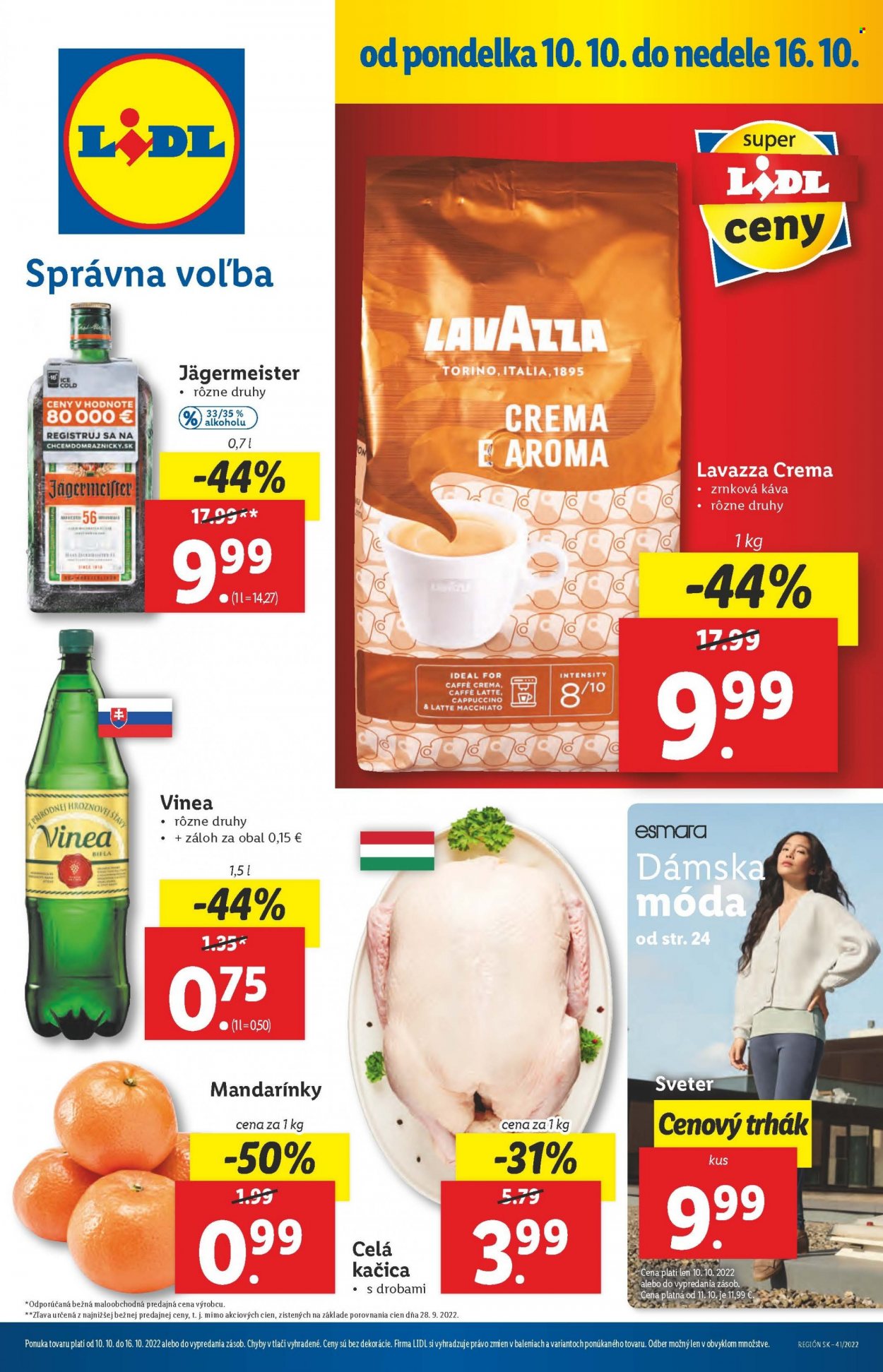 Leták Lidl - 10.10.2022 - 16.10.2022. Strana 1