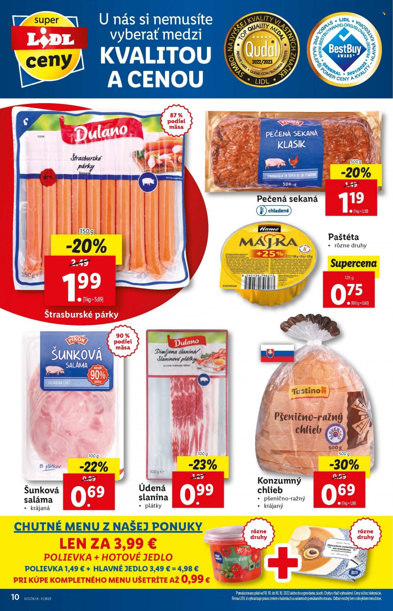 Leták Lidl - 10.10.2022 - 16.10.2022. Strana 10