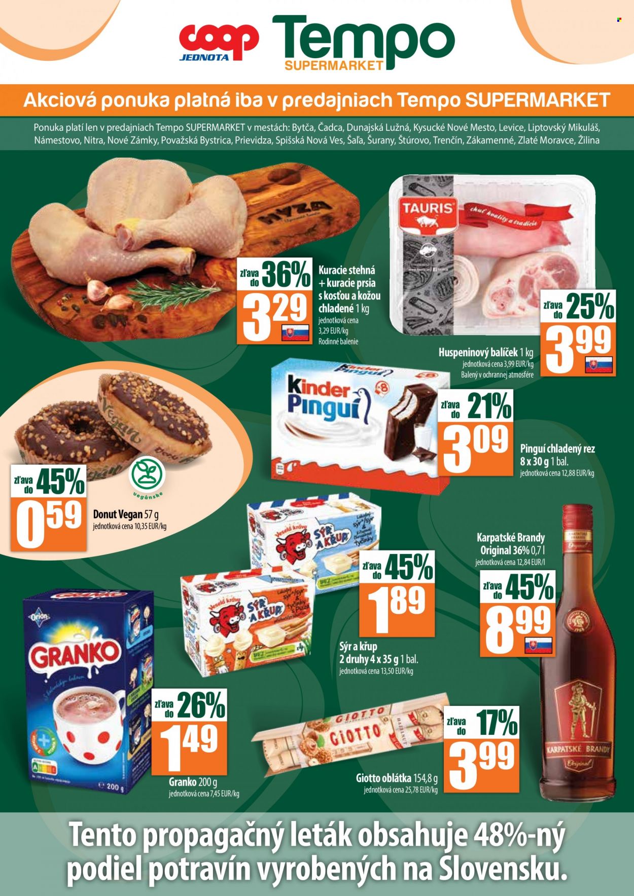 Leták COOP Jednota - 6.10.2022 - 12.10.2022. Strana 12