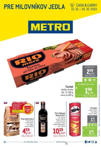 Leták Metro - 12.10.2022 - 25.10.2022.