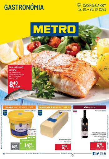 Leták Metro - 12.10.2022 - 25.10.2022.