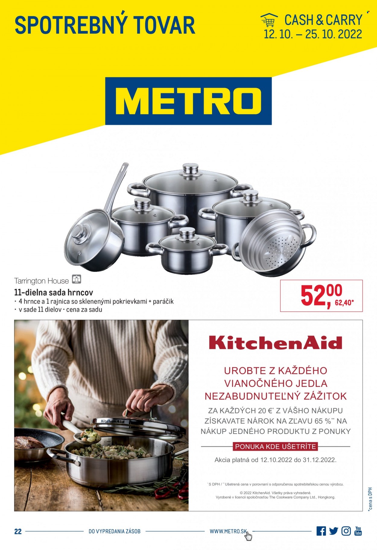 Leták Metro - 12.10.2022 - 25.10.2022. Strana 1