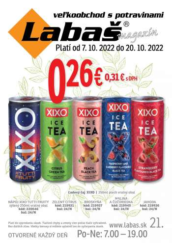 Leták Labaš - 7.10.2022 - 20.10.2022.