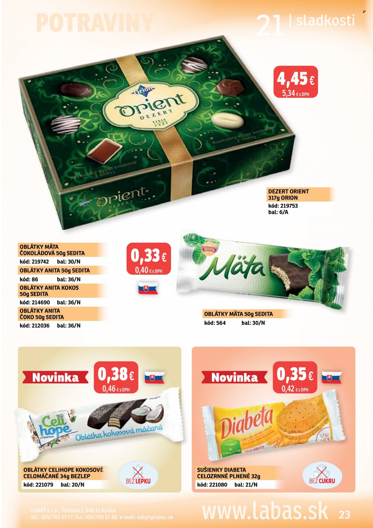 Leták Labaš - 7.10.2022 - 20.10.2022. Strana 23