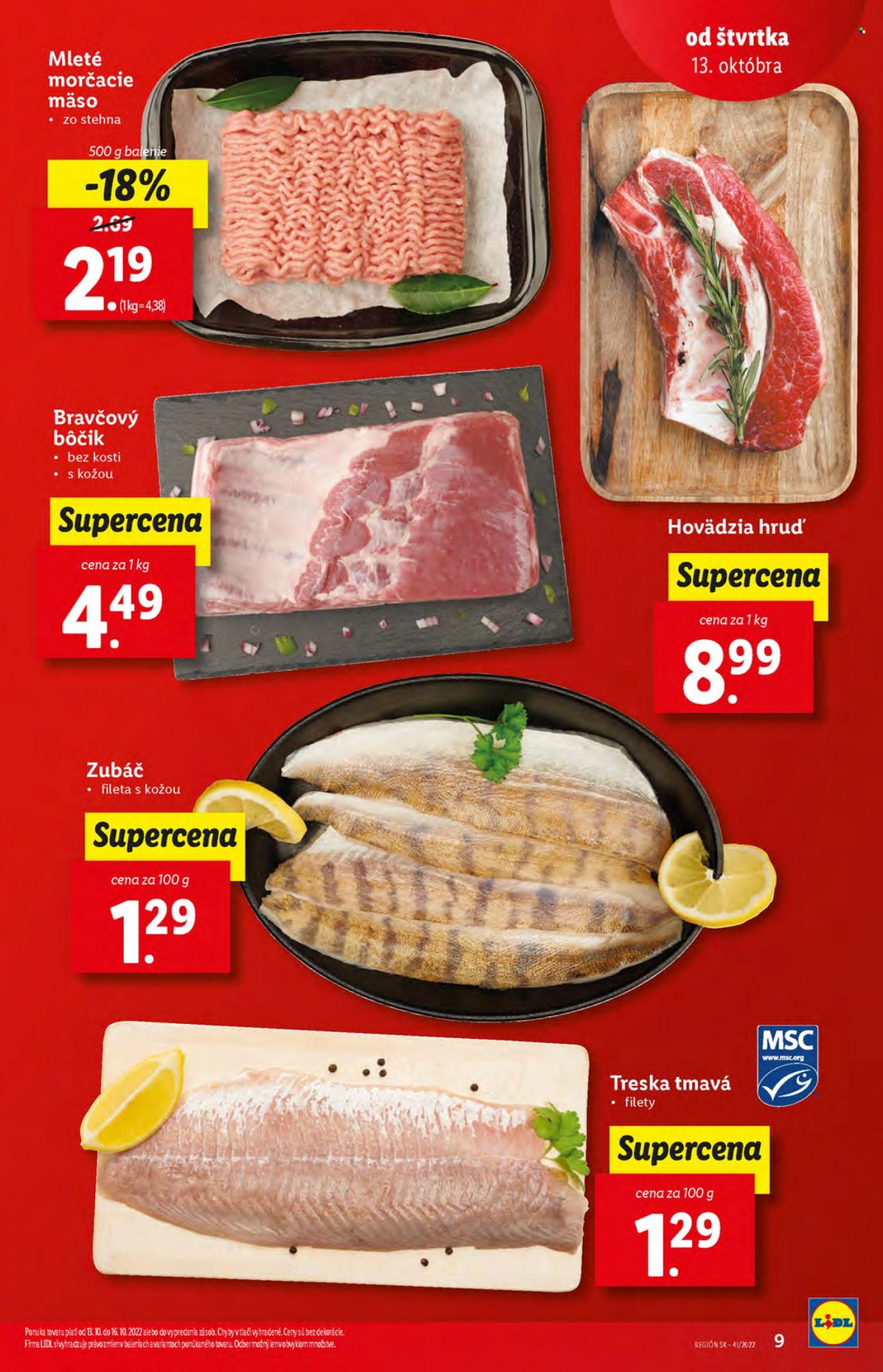 Leták Lidl - 13.10.2022 - 16.10.2022. Strana 9