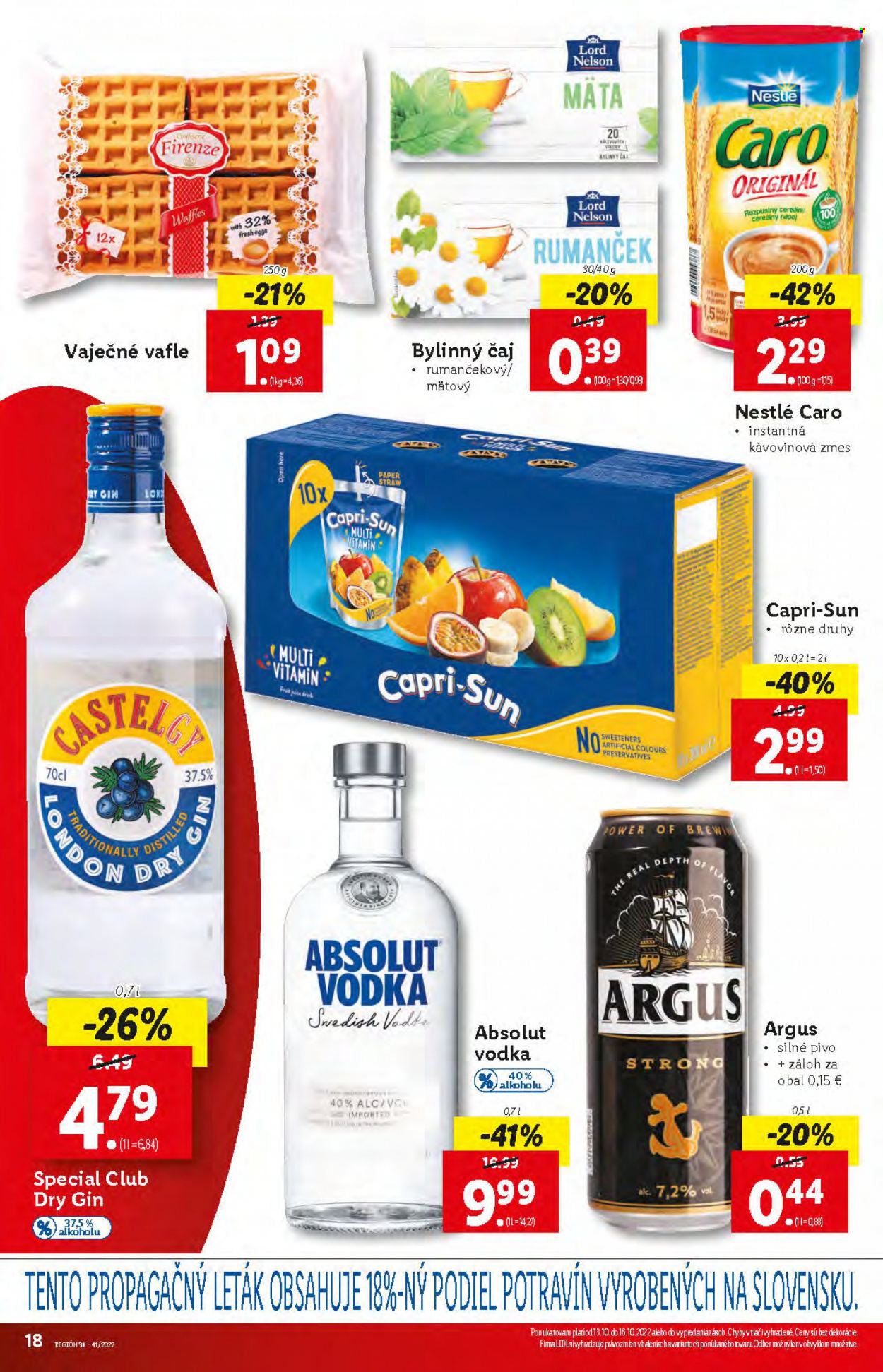 Leták Lidl - 13.10.2022 - 16.10.2022. Strana 18