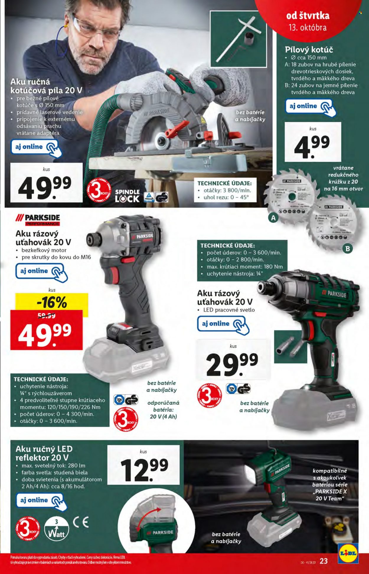 Leták Lidl - 13.10.2022 - 16.10.2022. Strana 23