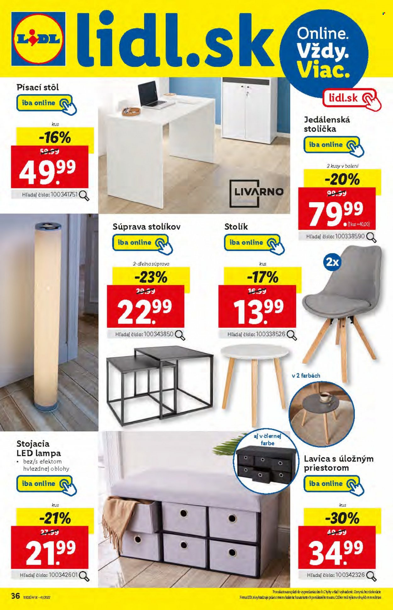 Leták Lidl - 13.10.2022 - 16.10.2022. Strana 36
