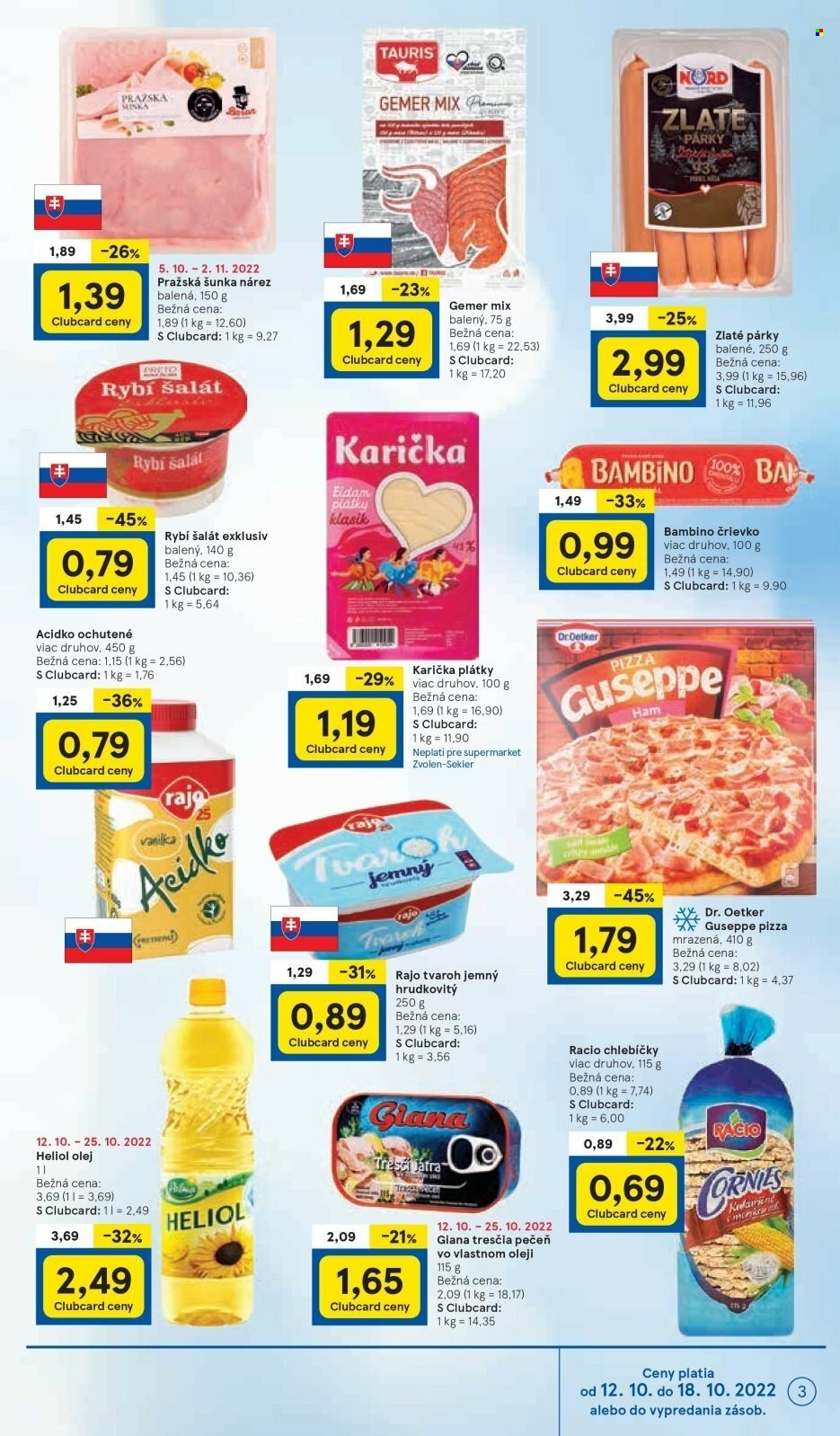 Leták TESCO supermarket - 12.10.2022 - 18.10.2022. Strana 3