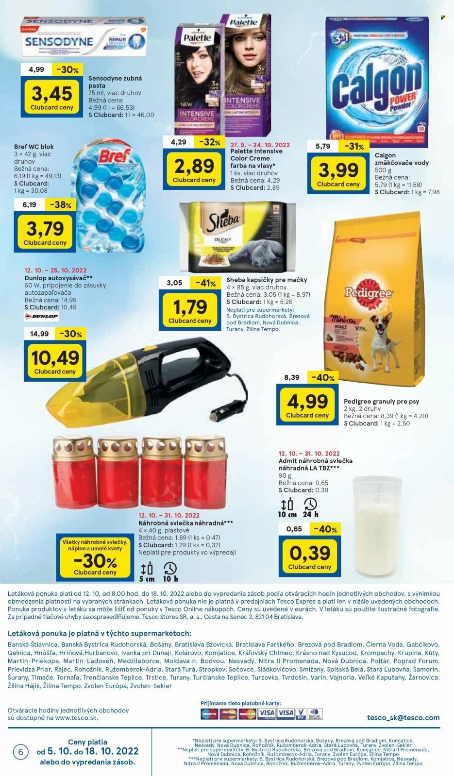 Leták TESCO supermarket - 12.10.2022 - 18.10.2022. Strana 6