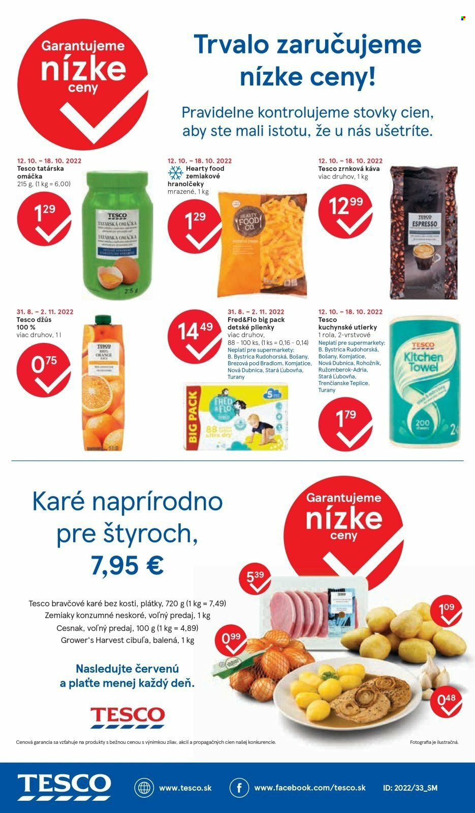 Leták TESCO supermarket - 12.10.2022 - 18.10.2022. Strana 8