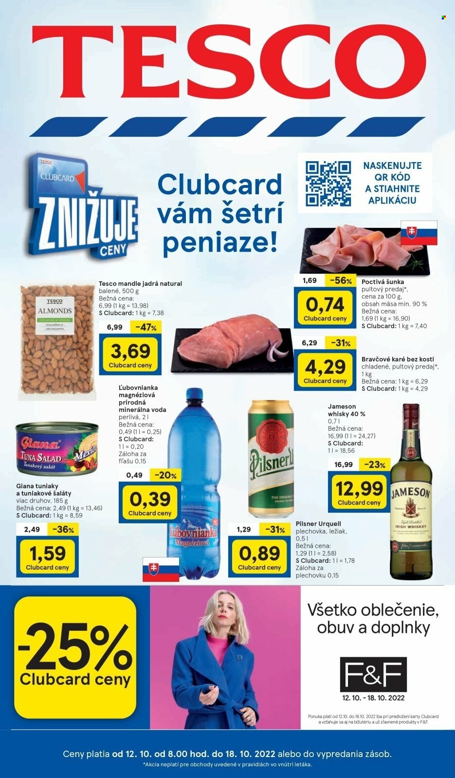 Leták TESCO - 12.10.2022 - 18.10.2022. Strana 1