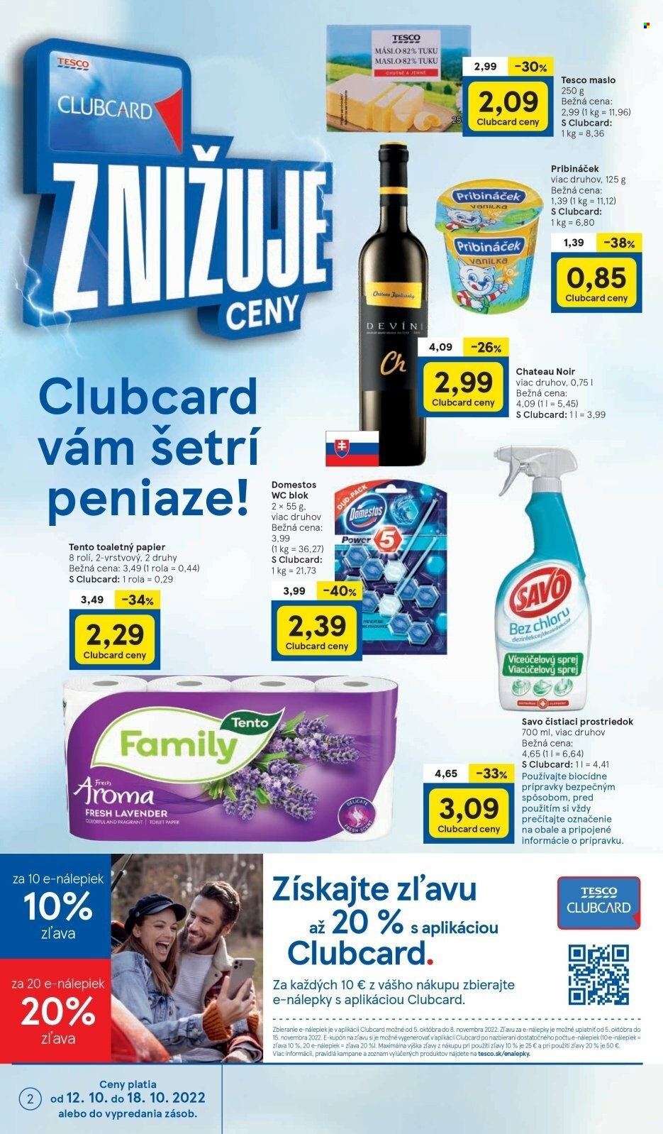 Leták TESCO - 12.10.2022 - 18.10.2022. Strana 2