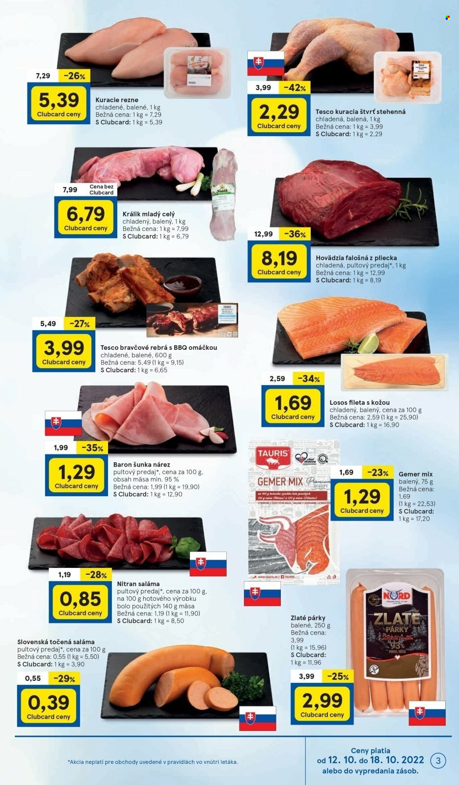 Leták TESCO - 12.10.2022 - 18.10.2022. Strana 3
