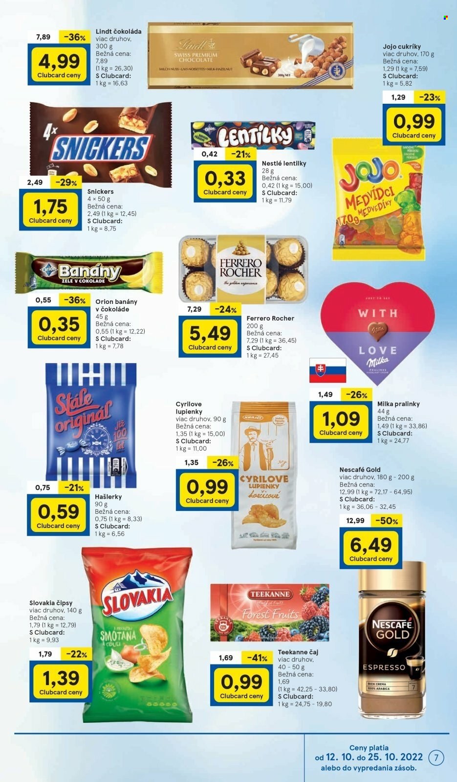 Leták TESCO - 12.10.2022 - 18.10.2022. Strana 7