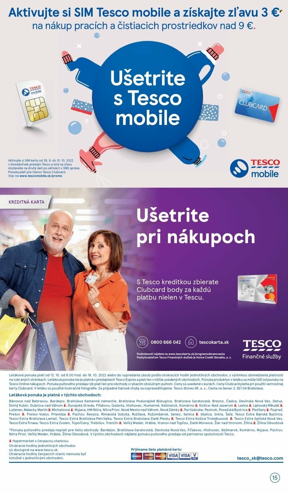 Leták TESCO - 12.10.2022 - 18.10.2022. Strana 15