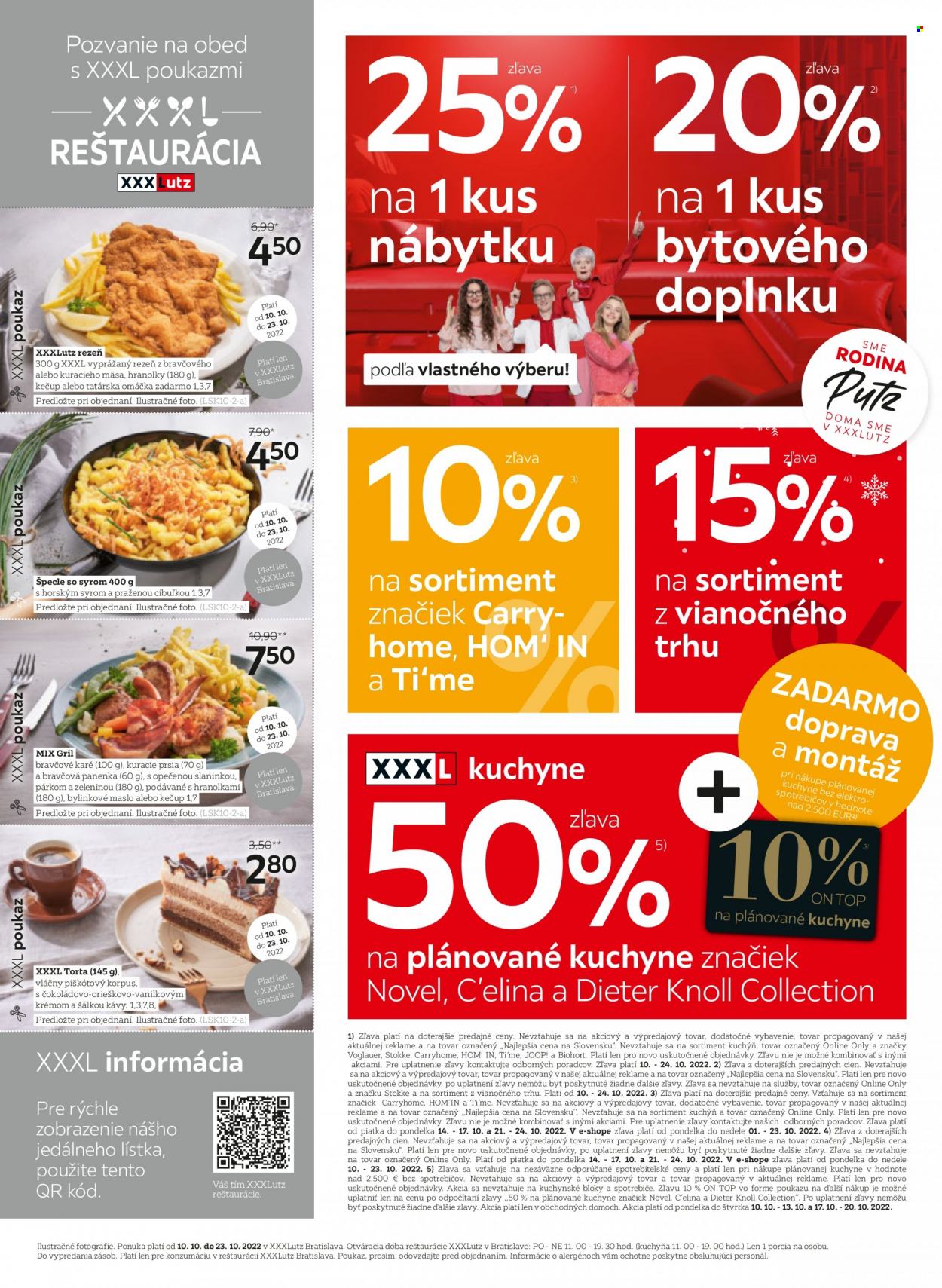 Leták XXXLutz - 10.10.2022 - 23.10.2022. Strana 2