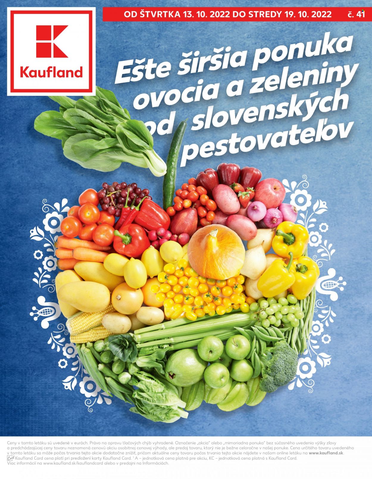 Leták Kaufland - 13.10.2022 - 19.10.2022. Strana 1