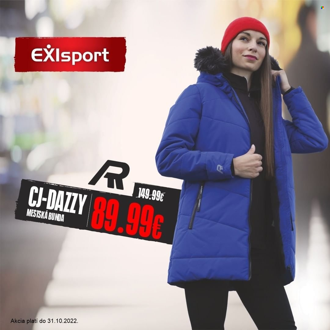 Leták Exisport - 11.10.2022 - 31.10.2022. Strana 1