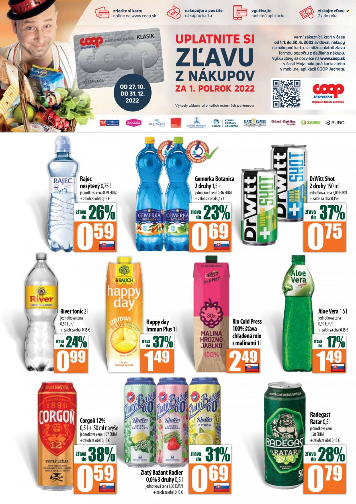 Leták COOP Jednota - 13.10.2022 - 19.10.2022. Strana 8