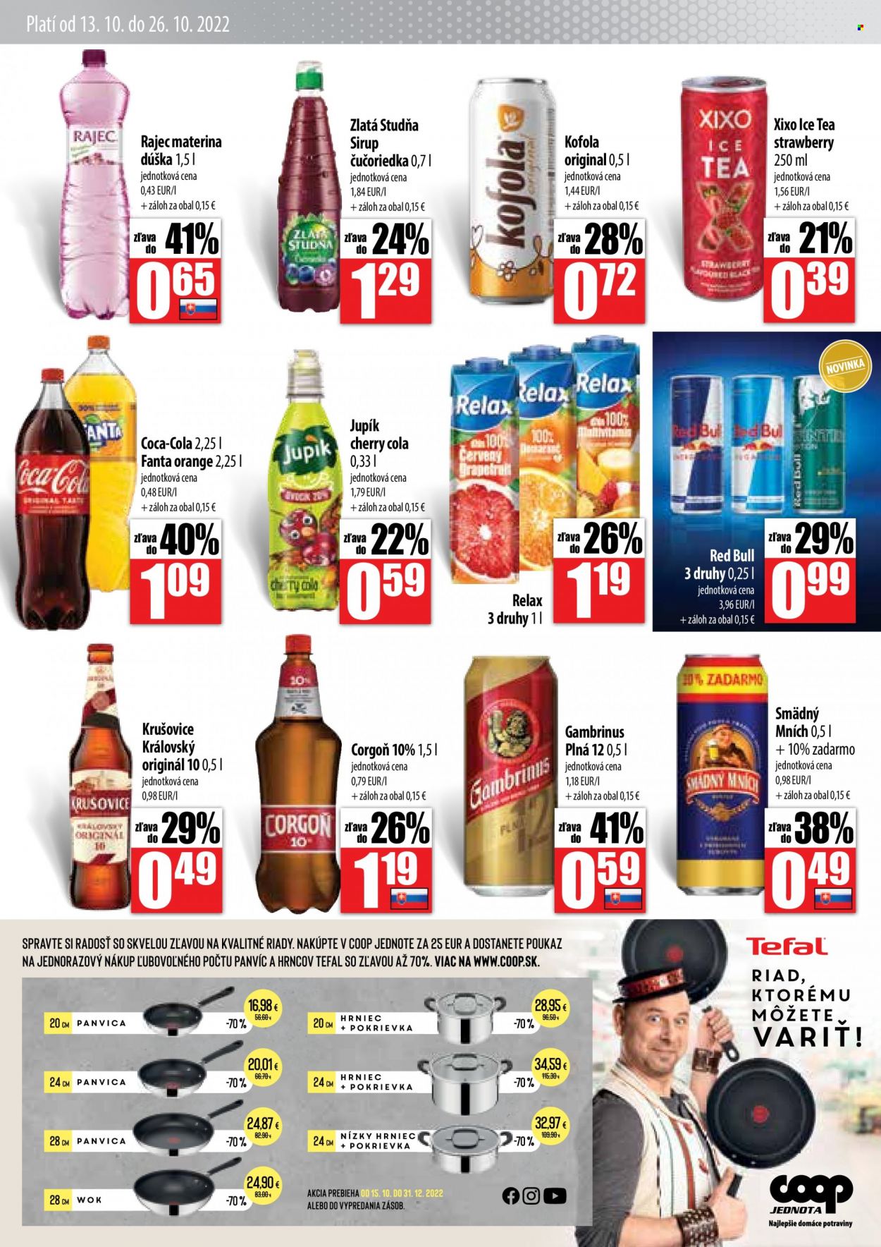 Leták COOP Jednota - 13.10.2022 - 26.10.2022. Strana 8