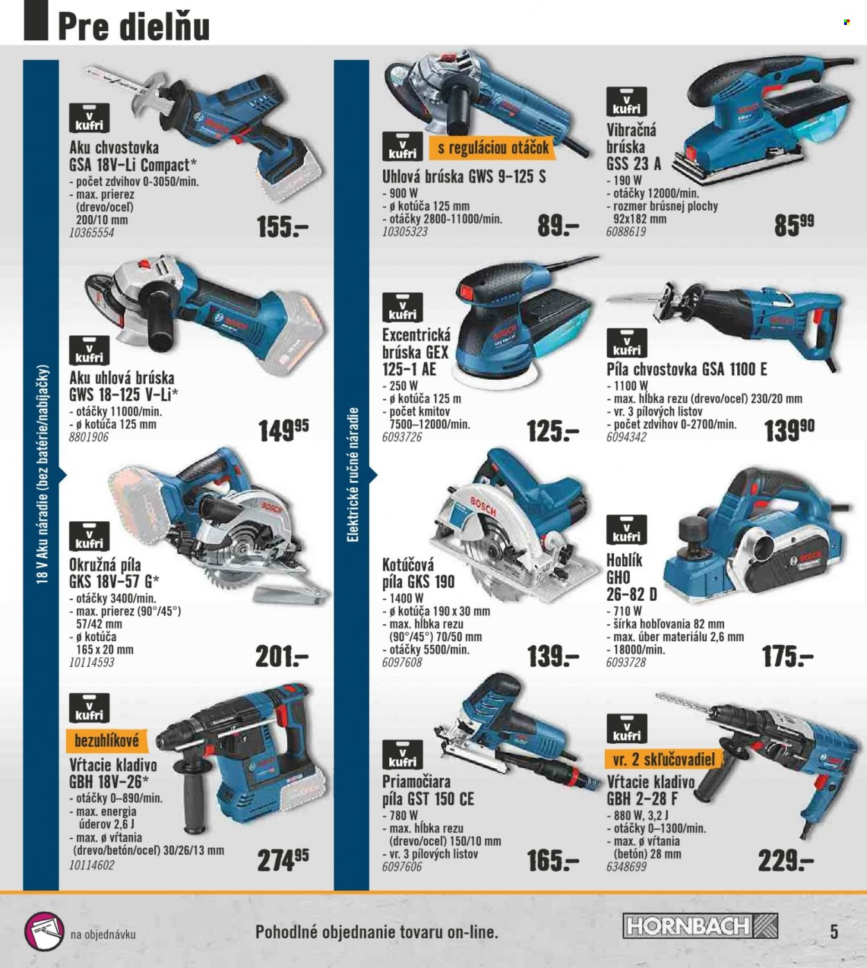 Leták Hornbach - 7.10.2022 - 7.11.2022. Strana 5