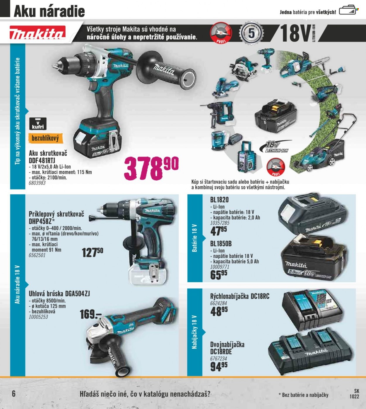 Leták Hornbach - 7.10.2022 - 7.11.2022. Strana 6
