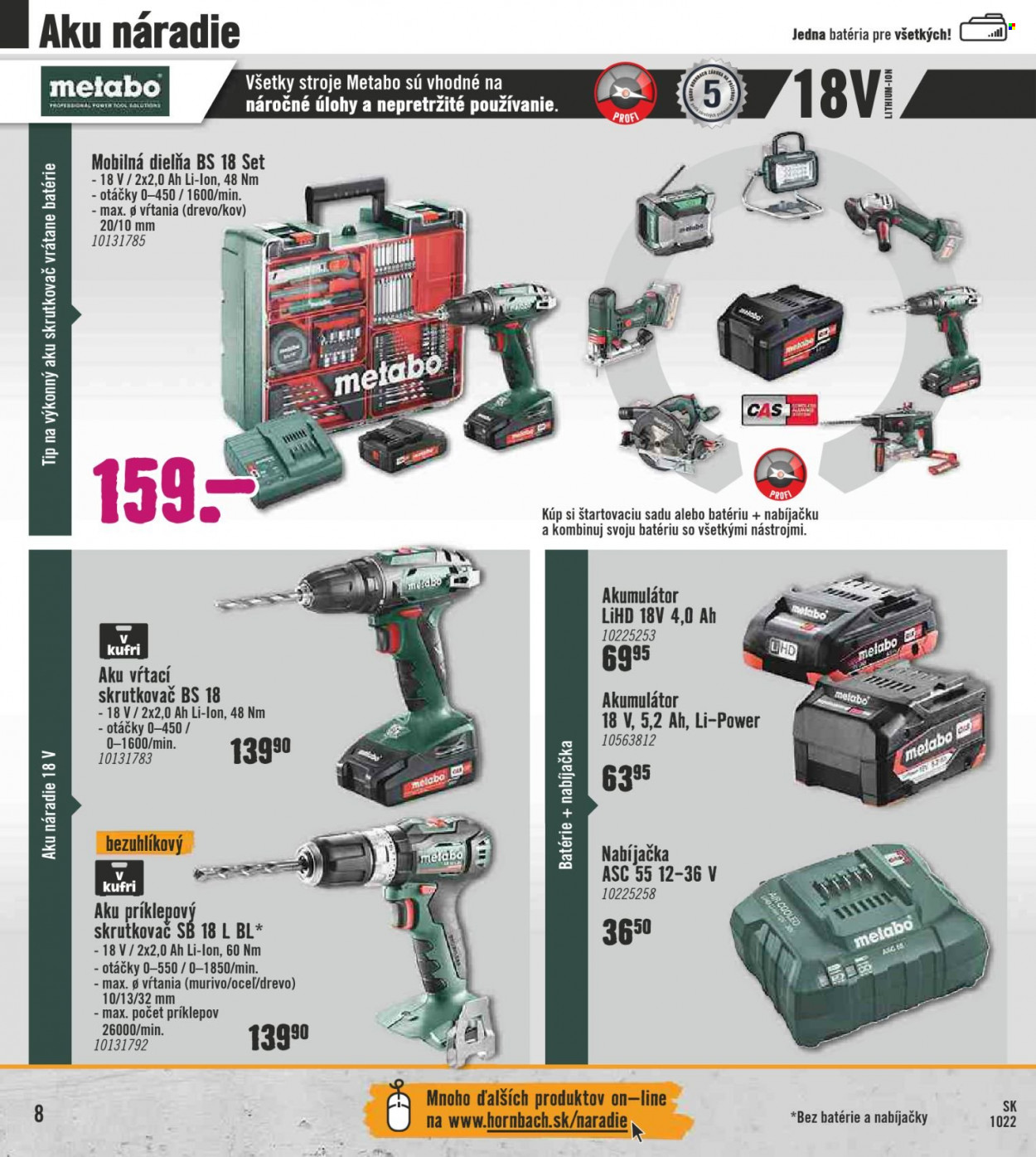 Leták Hornbach - 7.10.2022 - 7.11.2022. Strana 8