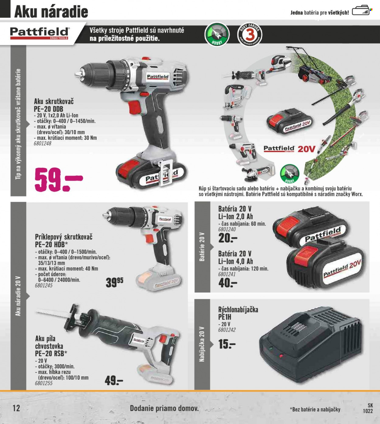 Leták Hornbach - 7.10.2022 - 7.11.2022. Strana 12