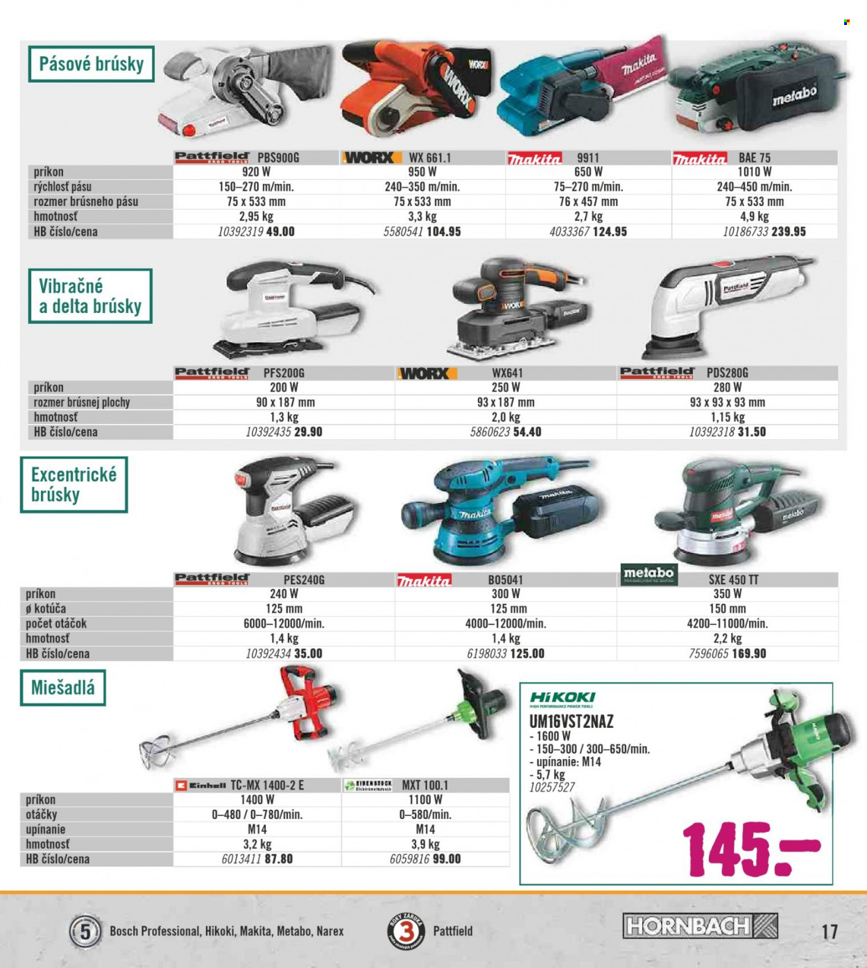 Leták Hornbach - 7.10.2022 - 7.11.2022. Strana 17