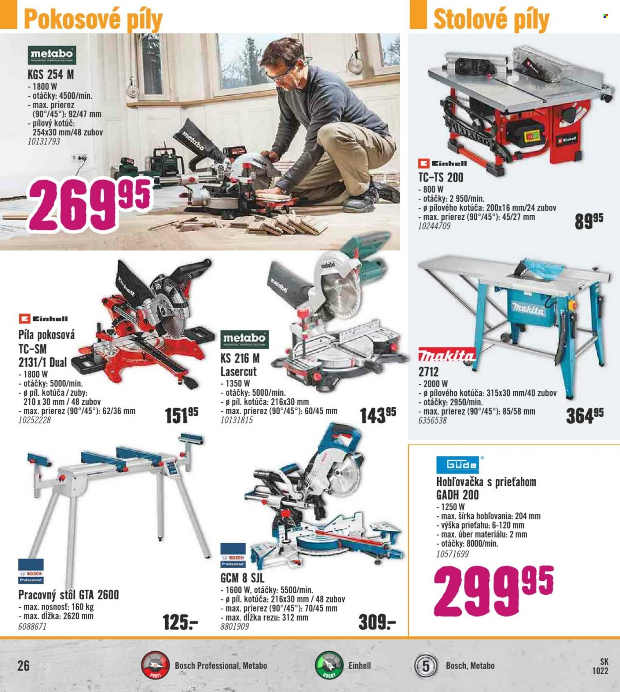 Leták Hornbach - 7.10.2022 - 7.11.2022. Strana 26