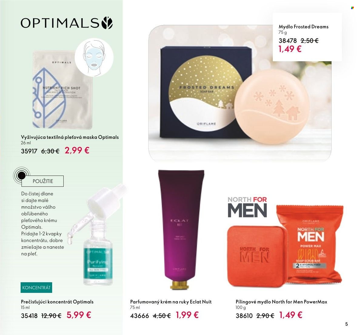 Leták Oriflame - 2.11.2022 - 15.11.2022. Strana 3