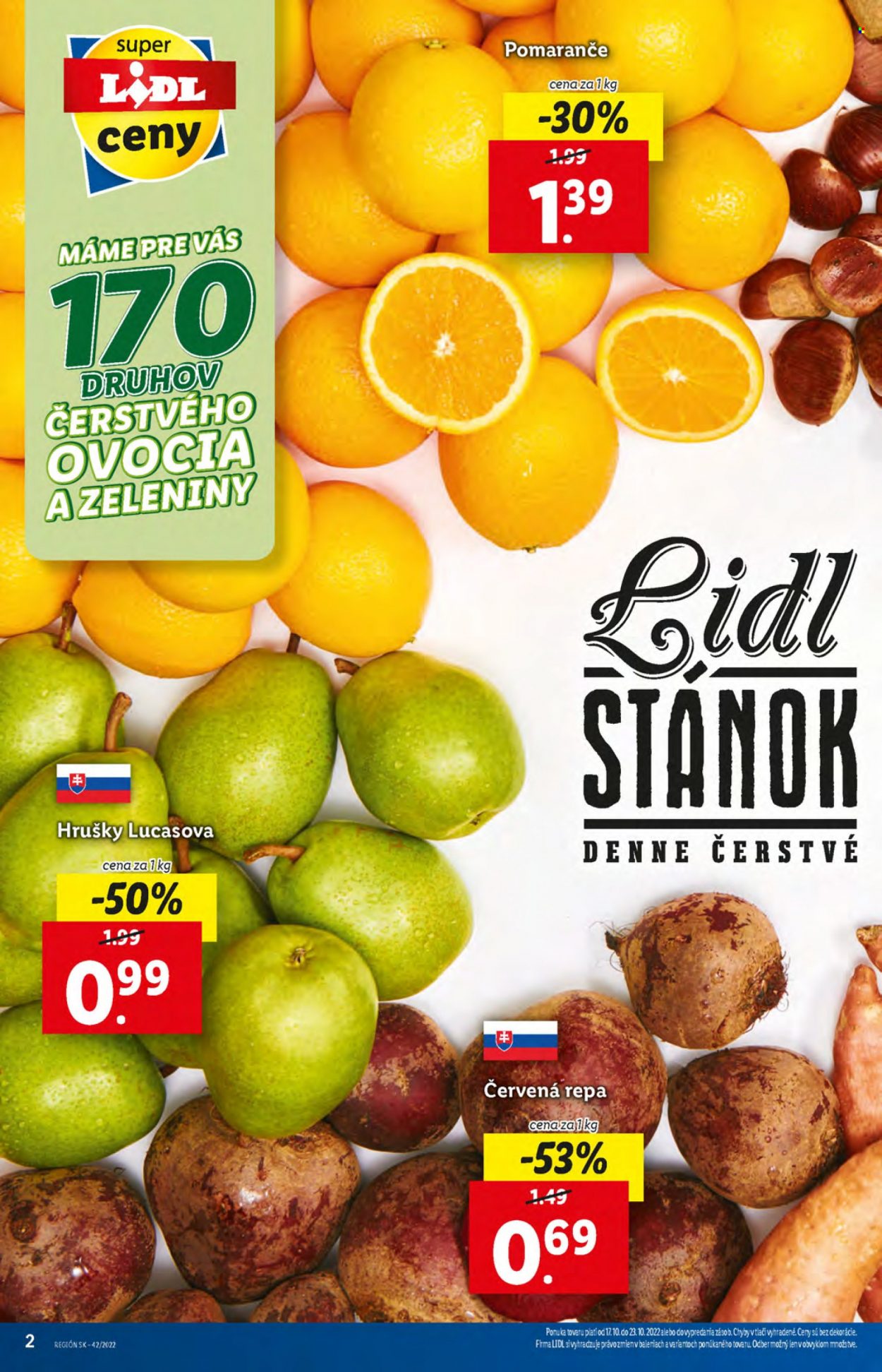 Leták Lidl - 17.10.2022 - 23.10.2022. Strana 2