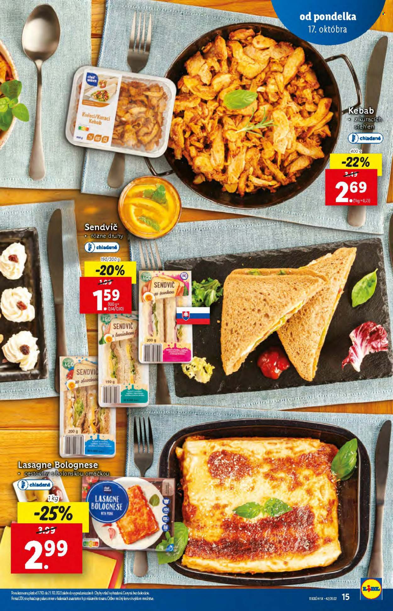 Leták Lidl - 17.10.2022 - 23.10.2022. Strana 15