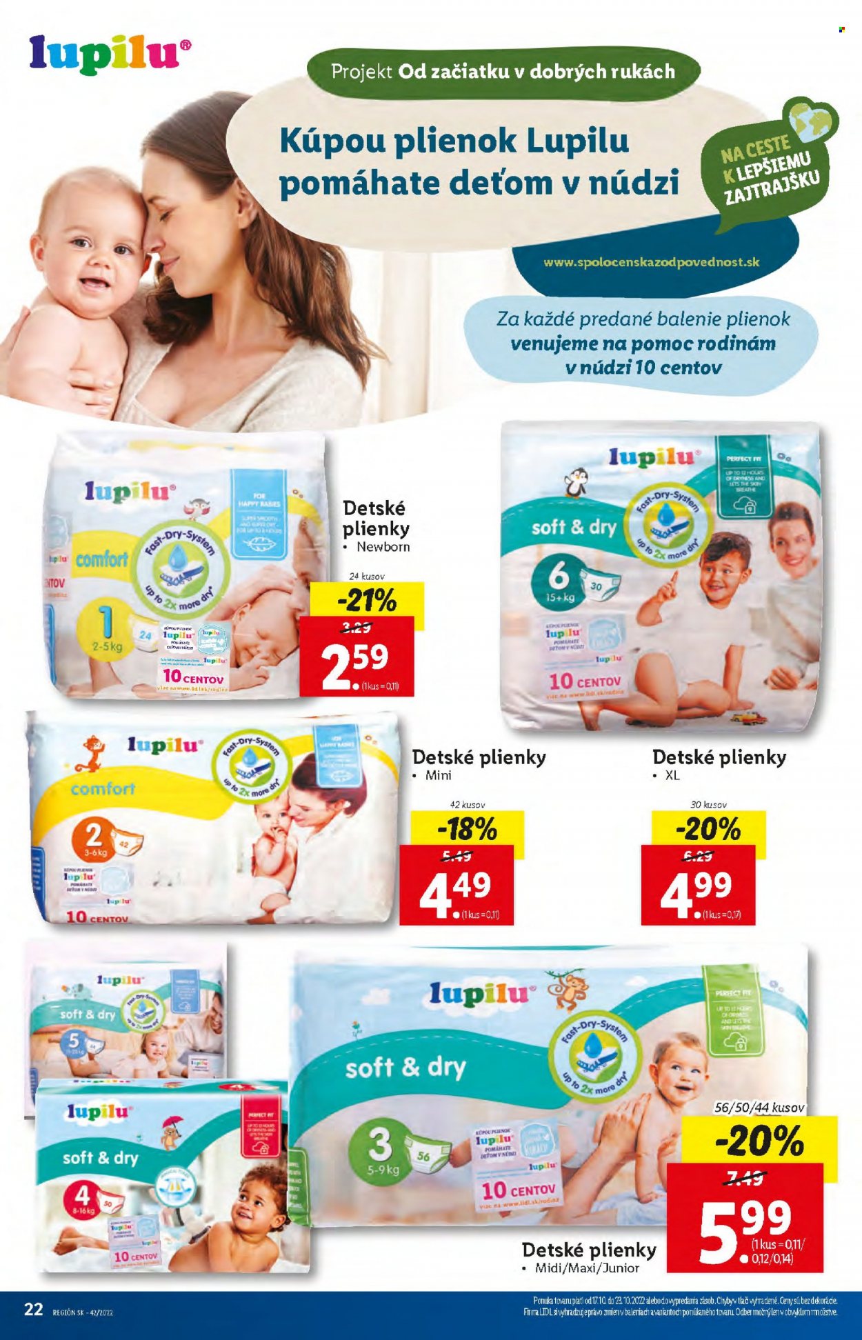 Leták Lidl - 17.10.2022 - 23.10.2022. Strana 22