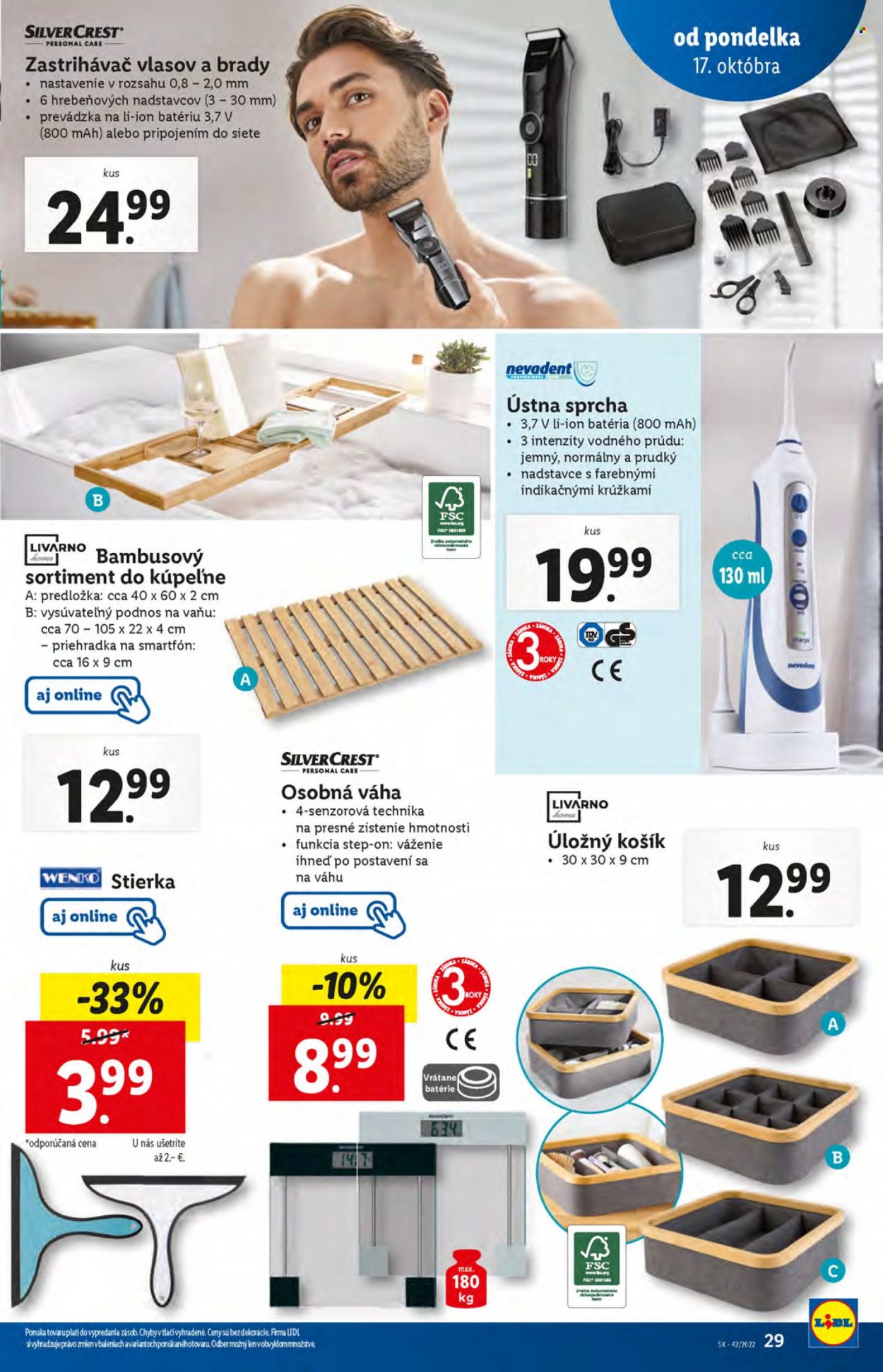 Leták Lidl - 17.10.2022 - 23.10.2022. Strana 29