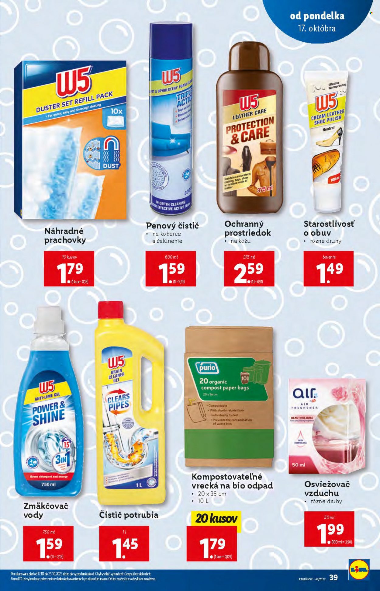 Leták Lidl - 17.10.2022 - 23.10.2022. Strana 39