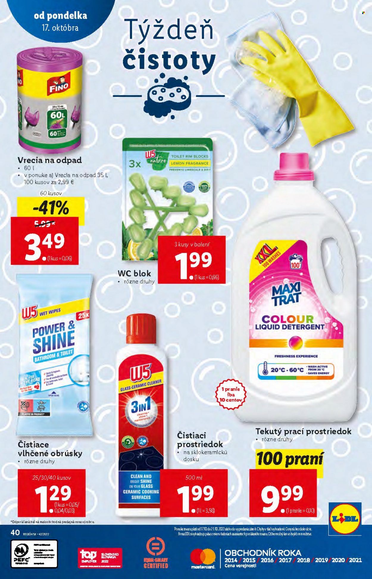 Leták Lidl - 17.10.2022 - 23.10.2022. Strana 40