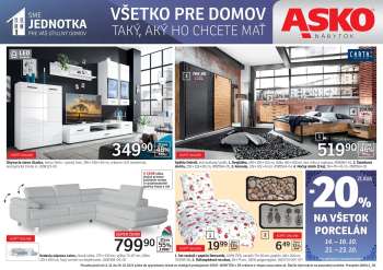 Leták Asko Nábytok - 13.10.2022 - 26.10.2022.